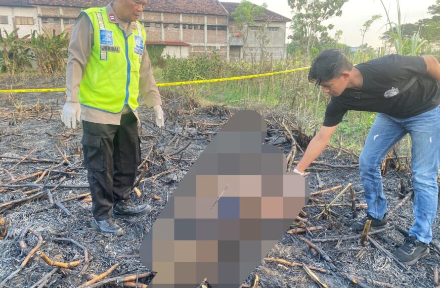 Petani di Wedarijaksa Meninggal Dunia Terbakar Saat Membakar selamper tebu, Polisi Ingatkan Keselamatan Kerja