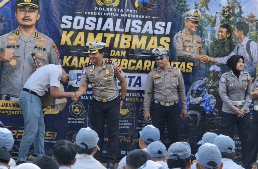 Satlantas Polresta Pati Edukasi Pelajar SMA&hellip;