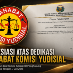 Joko Sutrisno Terima Penghargaan Komisi Yudisial, Dorong Penguatan Partisipasi Publik Kawal Integritas Peradilan