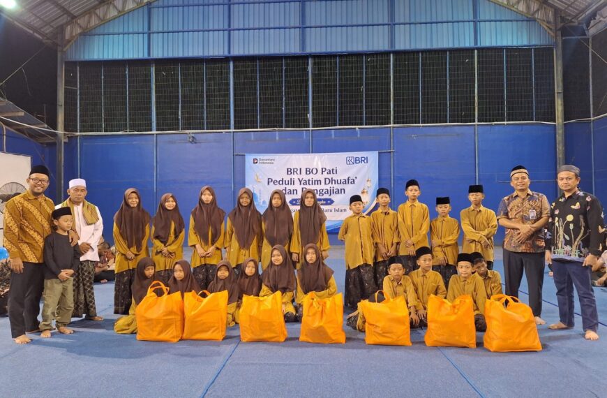 BRI BO Pati Gelar Santunan Yatim Dhuafa dan…