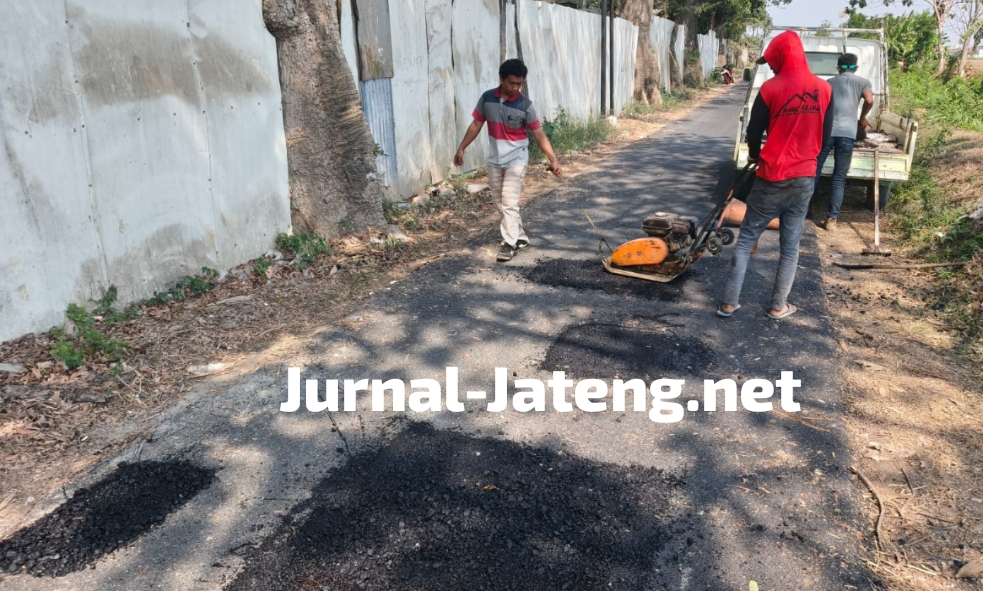 DPUTR Pati Gerak Cepat Tindaklanjuti Aduan, Jalan Mintomulyo–Margomulyo Diperbaiki